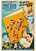 Only Yesterday (1933)