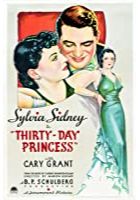 Thirty Day Princess (1934)